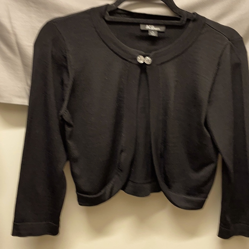 Black Shrug sweater